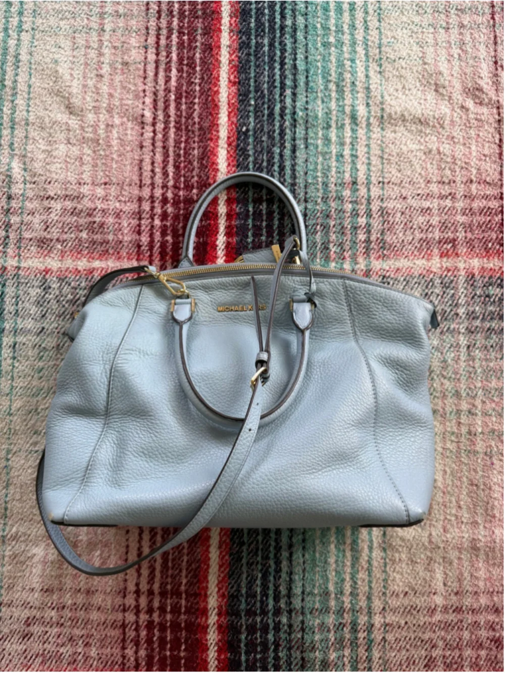 Vintage Michael Kors Baby Blue Purse